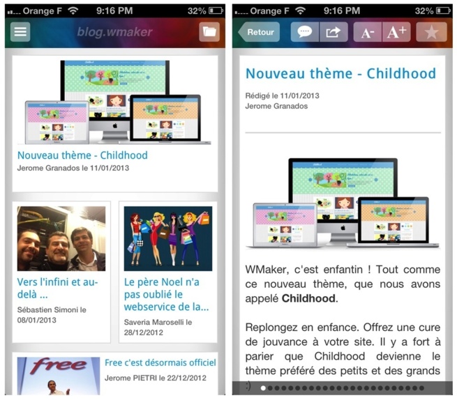 La nouvelle appli du Blog est arrivée ! La nouvelle appli du Blog est arrivée !