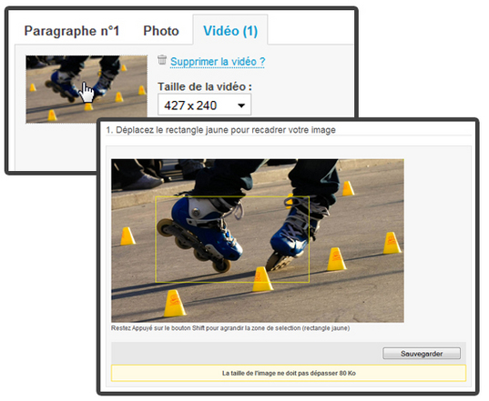 Une page 100% vidéo ! Une page 100% vidéo !