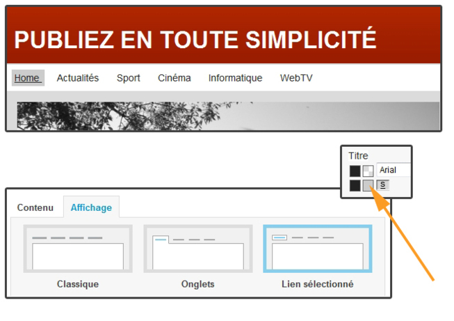 Amélioration du Menu Perso Amélioration du Menu Perso