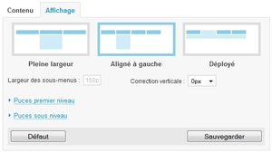 L'incroyable Menu Déployable L'incroyable Menu Déployable
