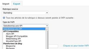 Import / Export RSS. Une nouvelle source de contenus pour vos sites