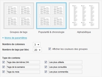 Découvrez la page de Tags Découvrez la page de Tags