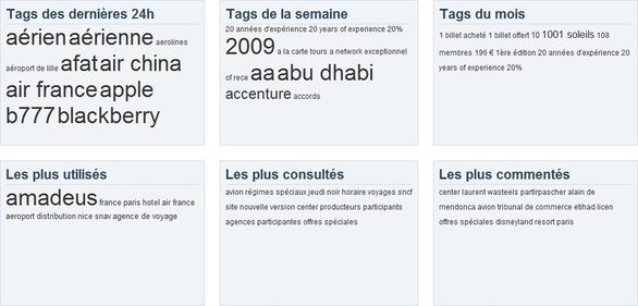 Découvrez la page de Tags Découvrez la page de Tags