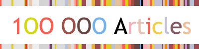 100 000 ème Article 100 000 ème Article