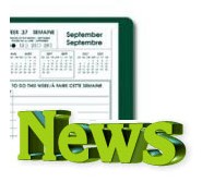 Les évènements de l'agenda dans le module de News Les évènements de l'agenda dans le module de News