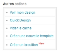 Version Brouillon : modifiez votre design en toute tranquilité ! Version Brouillon : modifiez votre design en toute tranquilité !