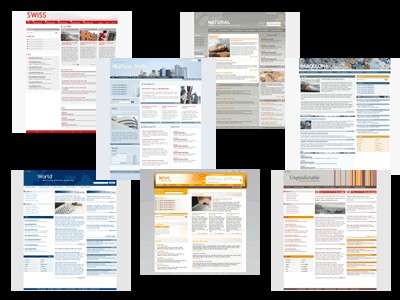 Nouvelles maquettes dans WebzineMaker Nouvelles maquettes dans WebzineMaker