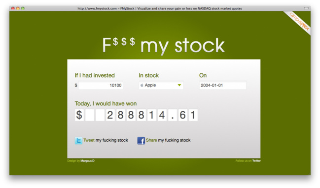Amusez-vous bien avec F$$$ My Stock Amusez-vous bien avec F$$$ My Stock