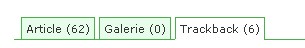 Amélioration des Trackbacks