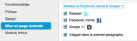 Le bouton Google +1