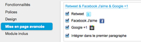 Le bouton Google +1 Le bouton Google +1