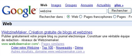 Indexation Google de notre service gratuit Indexation Google de notre service gratuit