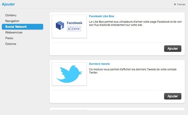 Les nouveaux modules réseaux sociaux en cadeau de Noël Les nouveaux modules réseaux sociaux en cadeau de Noël