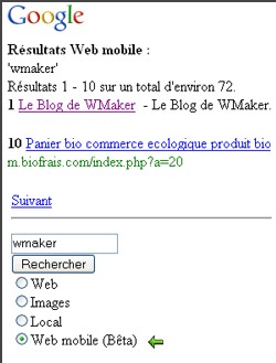 Référencez votre version mobile Référencez votre version mobile