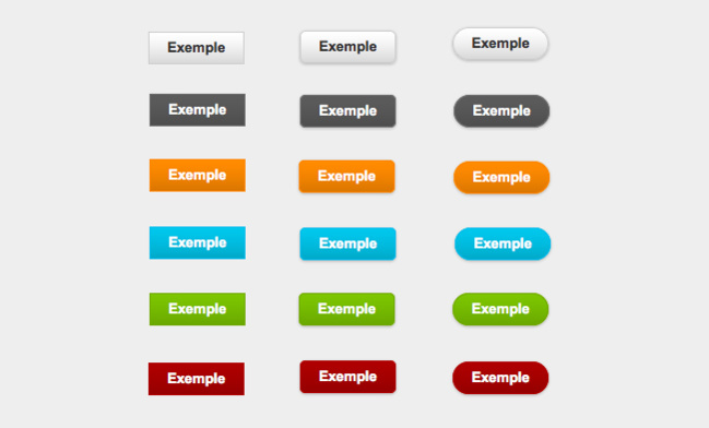 Les boutons CSS3 : carrés, arrondis, super-arrondis ! Les boutons CSS3 : carrés, arrondis, super-arrondis !