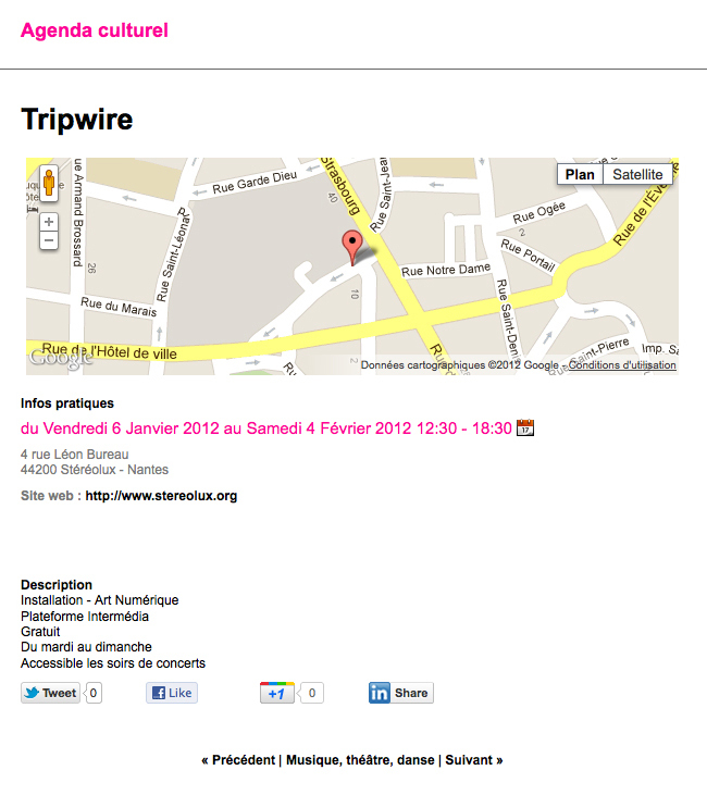 Le renouveau du webservice Agenda Le renouveau du webservice Agenda