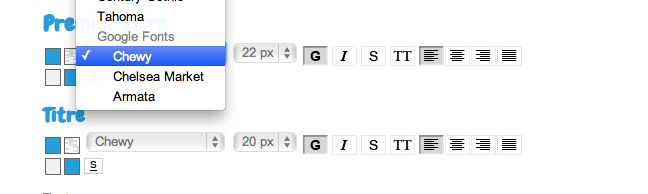 Google Web Fonts Google Web Fonts