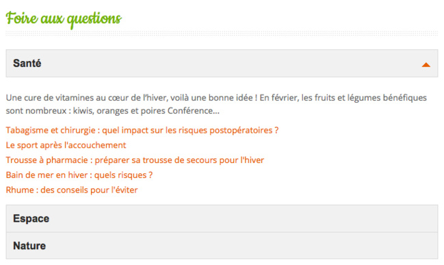 Nouveautés FAQ Nouveautés FAQ