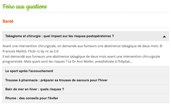 Nouveautés FAQ Nouveautés FAQ