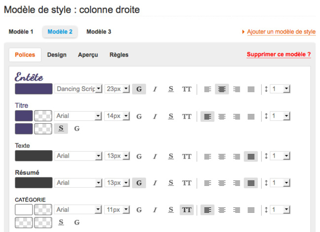 Le modèle de style : un outil méconnu mais très utile Le modèle de style : un outil méconnu mais très utile
