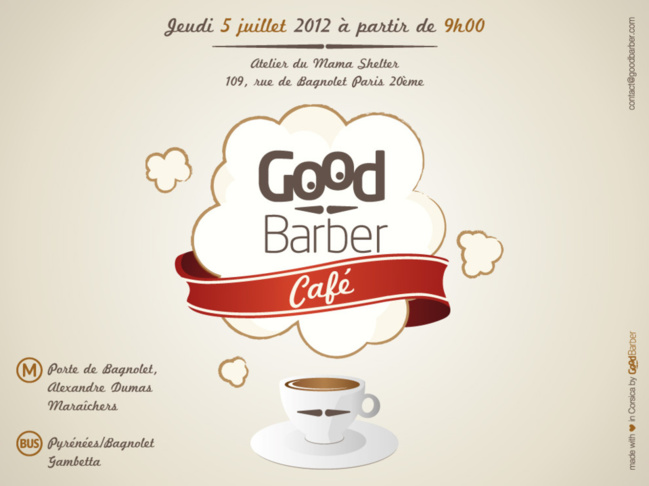 Café GoodBarber le jeudi 5 juillet à Paris