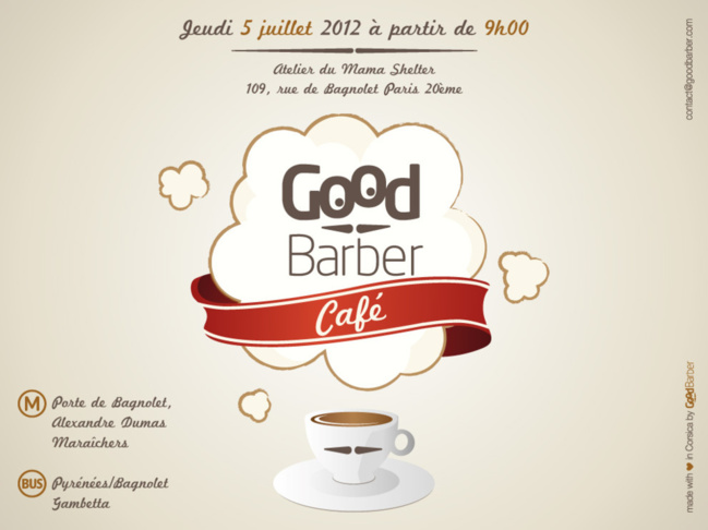 Café GoodBarber le jeudi 5 juillet à Paris Café GoodBarber le jeudi 5 juillet à Paris