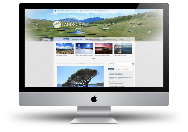 Nouveau thème - Landscape Nouveau thème - Landscape