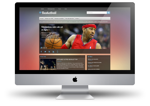 Nouveau thème - BasketBall Nouveau thème - BasketBall