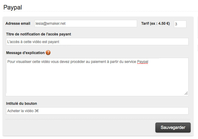 Restriction et Micro-paiement pour les WebTV