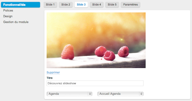 Slideshow : le module qui changera votre page d'accueil pour toujours