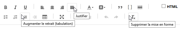 Mise à jour de l'éditeur de texte RTE Mise à jour de l'éditeur de texte RTE