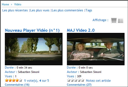 Une WebTV dans vos portails Une WebTV dans vos portails
