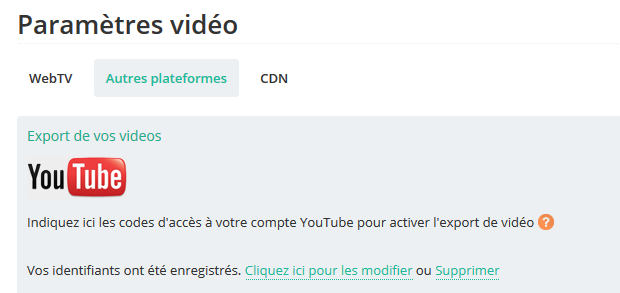 Duplication des vidéos sur Youtube