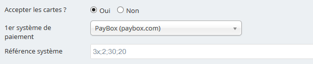 Paiement en 3 fois avec Paybox