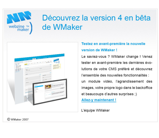 Bêta public V4 ! Bêta public V4 !