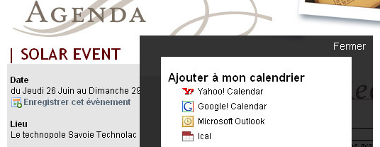 Agenda: refonte complète Agenda: refonte complète