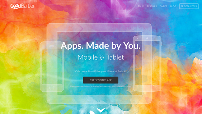 Créez vos apps avec GoodBarber