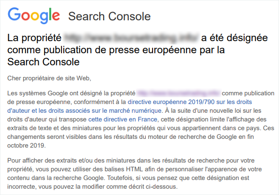 Publication de presse européenne