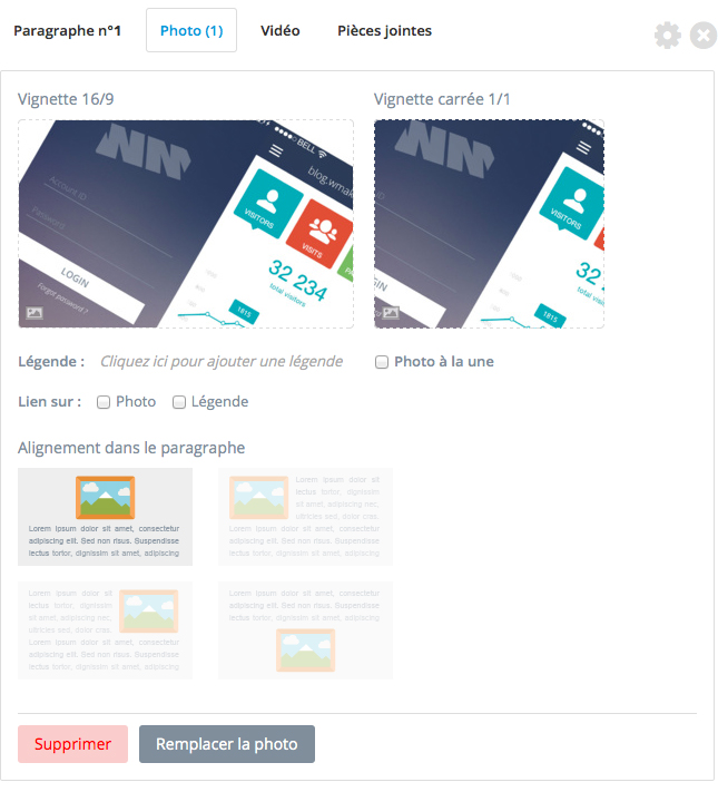 V6 : Nouvelle page Article V6 : Nouvelle page Article