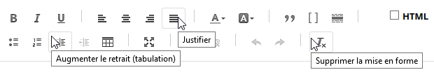 Mise à jour de l'éditeur de texte RTE Mise à jour de l'éditeur de texte RTE