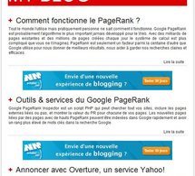 Insérez de la pub entre vos notes Insérez de la pub entre vos notes