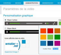 Personnalisez le design de votre player video Personnalisez le design de votre player video