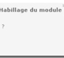 Habillage de module : position de l'image de fond