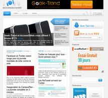 Accessoweb change de peau Accessoweb change de peau
