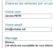 Des formulaires Web 2.0 Des formulaires Web 2.0