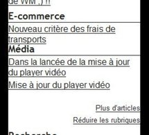 Version mobile personnalisable ! Version mobile personnalisable !